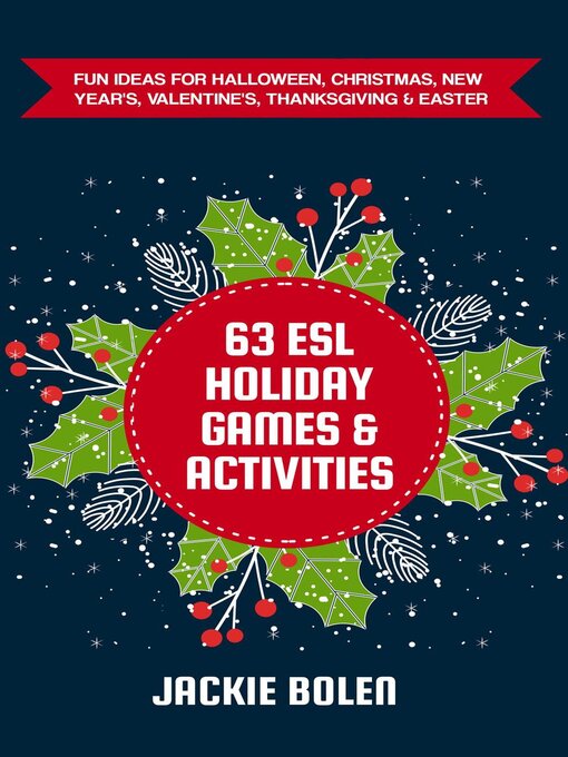 Cover image for 63 ESL Holiday Games & Activities